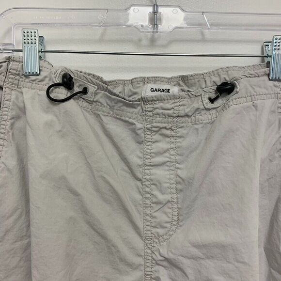 Garage Paxton Parachute Nylon Pants Gray Womens Oversized Size XS - Picture 3 of 8